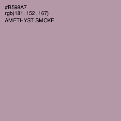 #B598A7 - Amethyst Smoke Color Image